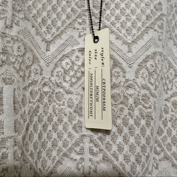 LAST CHANCE 🖤 NWT Cupio Medium Tie Front Top 🖤 - Picture 4 of 4